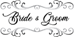 Bride & Groom Logo